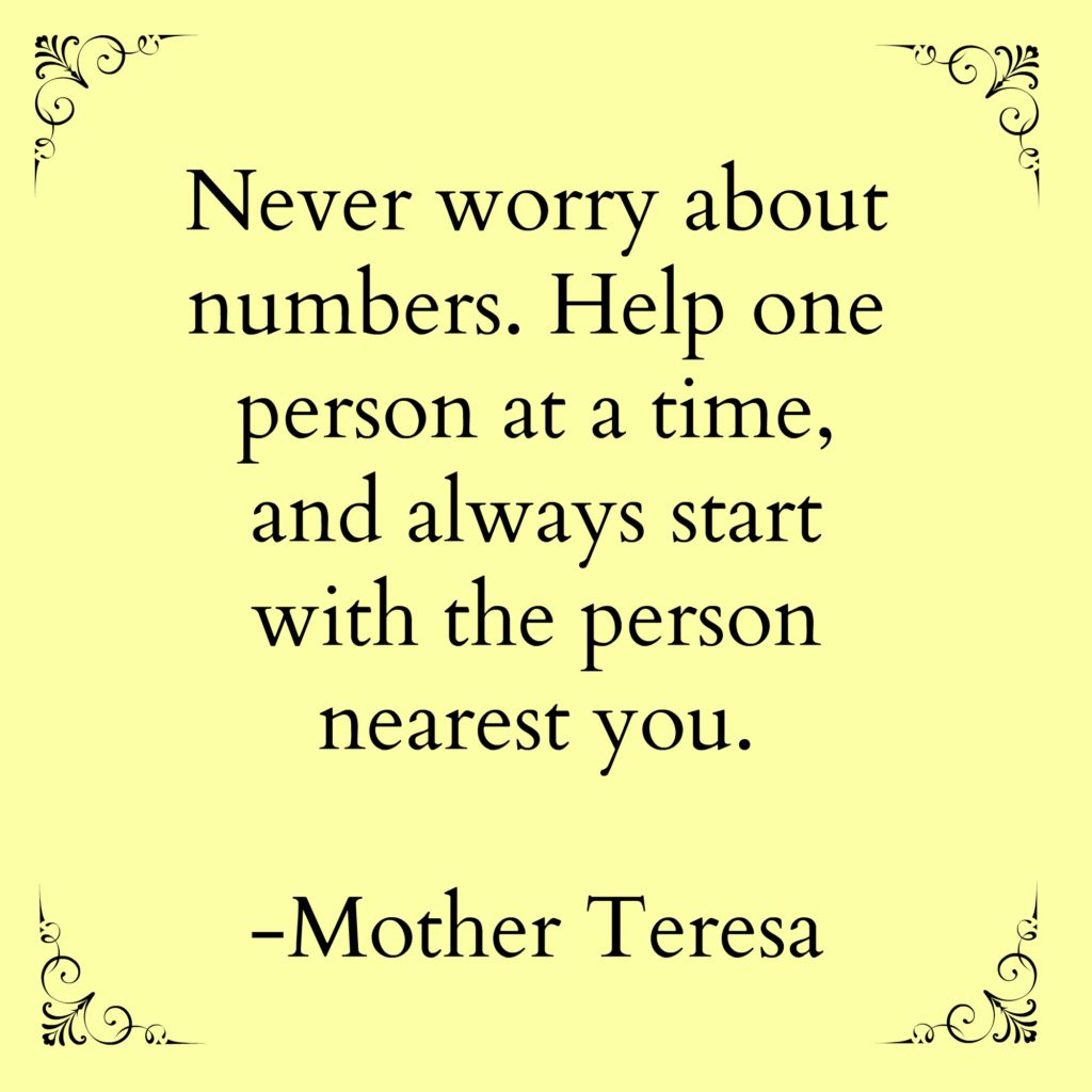Mother Teresa Quote