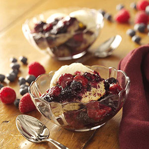 Slow Cooker Berry Cobbler by Taste of Home
