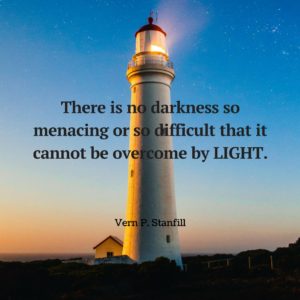 look for the light