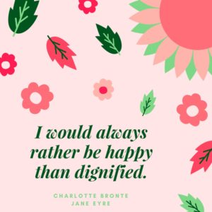 jane eyre happy quote