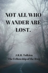 tolkien wander quote