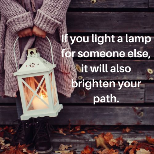light a lamp