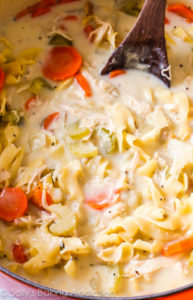 creamy chicken soup