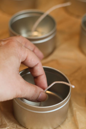 setting wicks