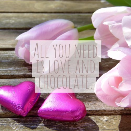 love and chocolate