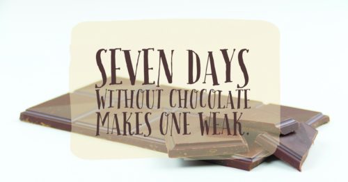 chocolate quote