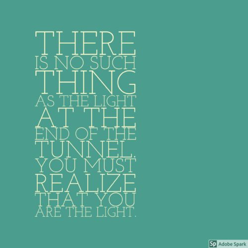be the light