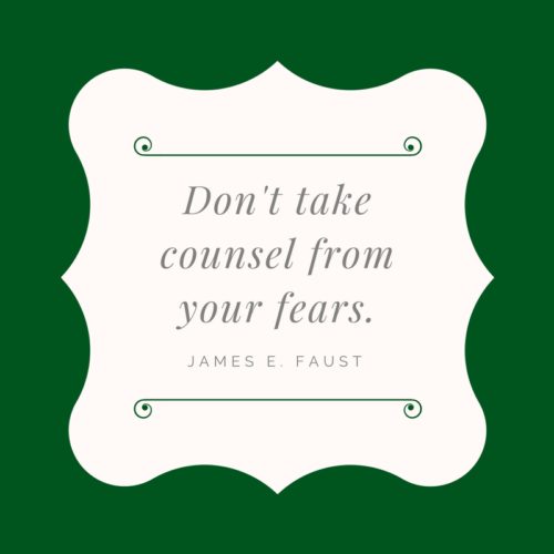 hope instead of fear