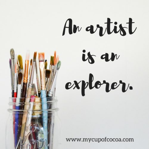 art explore quote