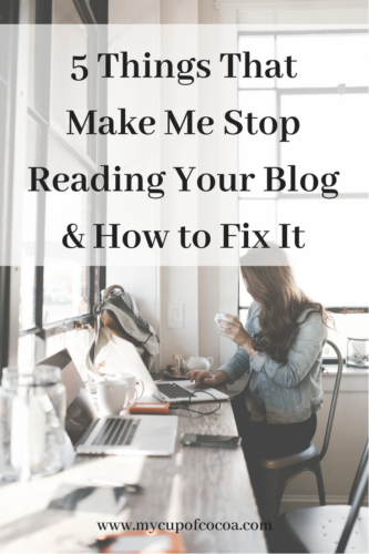 stop reading