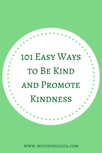 ways to be kind